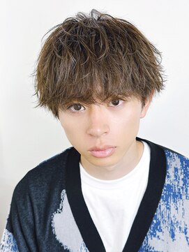 マンプス 無造作パーマ/無造作マッシュ