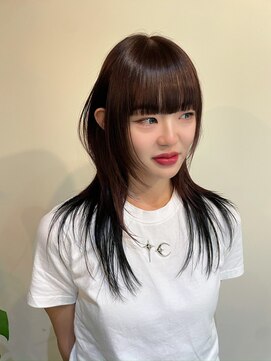 ジュノヘアージャパン 表参道(JUNO HAIR JAPAN) 黒髪/クラゲヘアー/オリーブグレー/小顔/ココアベージュ/渋谷