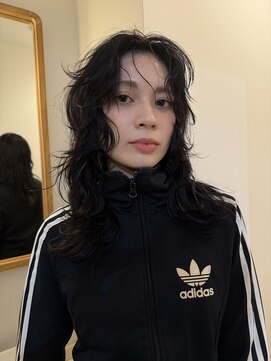 ノットバイベル 大宮(knot by belle) ◎レイヤーパーマ/ニュアンス/黒髪/小顔/ミディアム/大宮駅