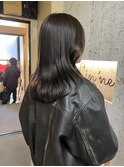 ワンカラーで作る透明感たっぷりカラー
