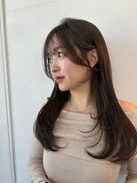 ベル 銀座並木通り店(Belle)&nbsp;小顔バングのロングレイヤー