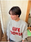 大人のショートボブ