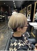 白髪全消し全頭ブリーチ