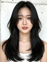 エイチ 大阪梅田(H)&nbsp;50代ハンサムショートショートバレイヤージュクラゲヘアパーマ