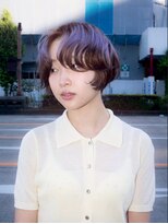 ユルク(JURK nagoya)&nbsp;栄/ハッシュカット/グレージュ/デザインカラー