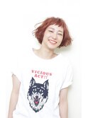 フレッシュなショートボブ