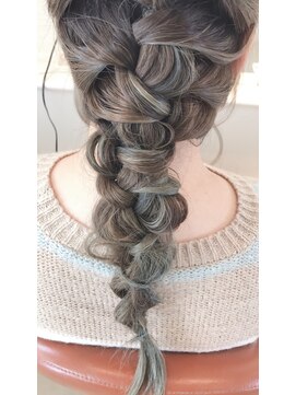 ヘアーデザイン イーエックスターバン(Hair Design ex Turban) 春ミントカラー