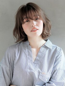 クィーンズガーデンバイケーツーギンザ(QUEEN’S GARDEN by K two GINZA) [K-two銀座]ラフなカジュアルフレンチボブ/シースルーカラー