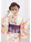 編み込みヘアセット