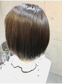 【イルミナカラー☆】モノグレー×ボブ