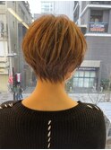 ハンサムショート×髪質改善ヘアカラー
