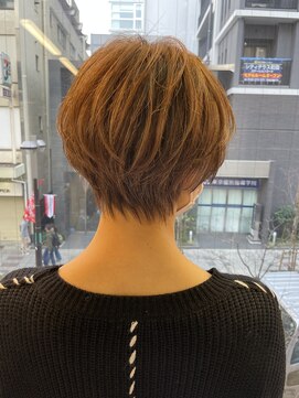 ノア ヘアデザイン 町田店(noa Hair Design) ハンサムショート×髪質改善ヘアカラー