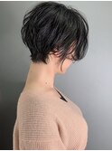 【morio池袋】綺麗でかっこいい黒髪ショート♪
