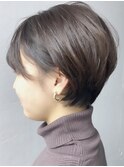 小顔マッシュショート  エジリ