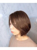 ビューティドレッセヤマノ 池袋パルコ(Beauty Dresse YAMANO) 【カラー】前下がりボブ