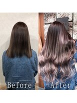 エクステ専門店あるじゃんすー 宇都宮店&nbsp;シルキーグレージュ#シールエクステ#インナーハイライト#宇都宮