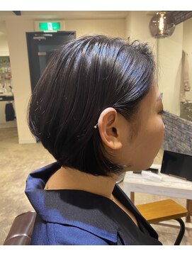 ヘアサロン シェフ(Chef) 伸ばし途中のグラデーションボブスタイル