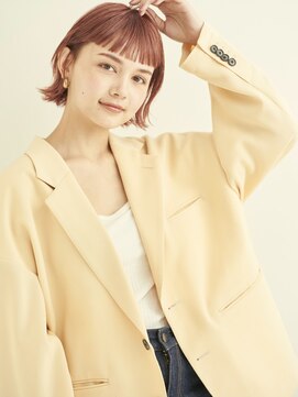 エンタク 新宿(enntaku) ボブ/カーキグレージュ/マッシュショート/大人かわいい[新宿駅]