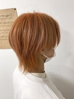 ヘアーデザインサロン スワッグ(Hair design salon SWAG) アプリコットオレンジ