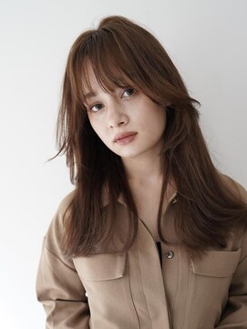 ログ オモテサンドウ(L.O.G OMOTESANDO) ベビーバングこなれヘア