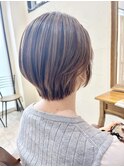 ハンサムくびれショート♪イルミナカラー♪