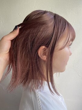 ネオリーブセブン 御茶ノ水店(Neolive 7) ブリーチ1回ピンクベージュ