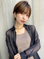 バンプ ギンザ(BUMP GINZA) 絶壁解消/ひし形/前下がり/大人ショートボブ/30代/40代★猪狩★