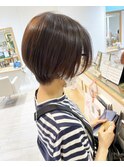 襟足すっきりショートボブ☆