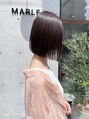マルレ(MARLE) ボブ。一人一人にあったバランスを見て長さを設定。