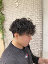 オリーブスバイネオリーブ(Olive's by neolive)&nbsp;波巻きパーマ　メンズパーマ