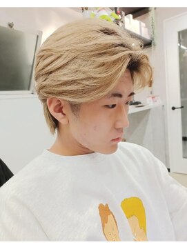 パープル(purple) メンズブロンド