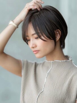 イオ 本厚木(io) グレージュカラーショートフルバンク似合わせカットイメチェン