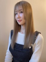 ココルアナ(coco luana) ミルクティーカラー/韓国/髪質改善/ブリーチ