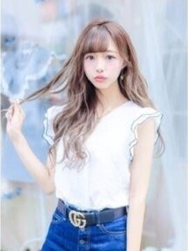 ヘアアンドメイク サファイア 豊橋店(ヘア&メイク SAPPHIRE) #プルエク#プルエクステ#グレージュ#グラデーションカラー