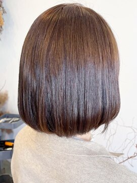 レポヘアー(Repos hair) 20代30代40代大人可愛い髪質改善カラーナチュラルボブ透明感