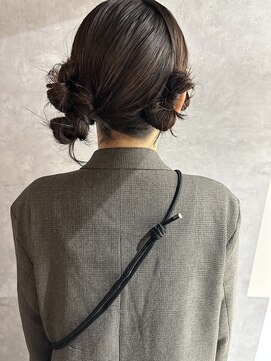 フレームプラス 御堂筋難波店(FRAME +) ヘアアレンジ ヘアセット
