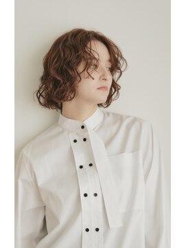 マル 薬院浄水店(MAR.co) BOB PERM/外国人風パーマ ボブパーマ ブラウンヘアカラー