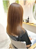艶とサラサラ質感の美髪ストレート♪