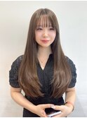 レイヤーカット ロングレイヤー 簡単スタイリング KO-19