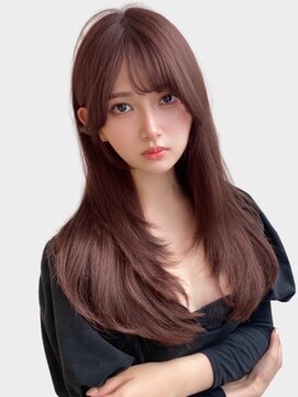 ユーフォリア 新宿店(Euphoria) シースルーバング美髪大人可愛いナチュラルカール