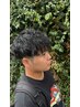 【陸斗限定】￥13，200メンズカット×ツイスト、ツイスパ、波巻きパーマ