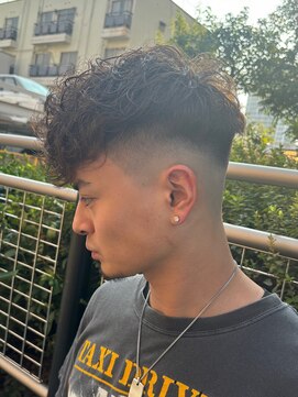 刈部倶楽舞 外国人風スペインカール！