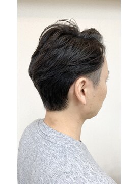 松本平太郎美容室 大宮店 メンズ×アップバング/30代40代50代60代