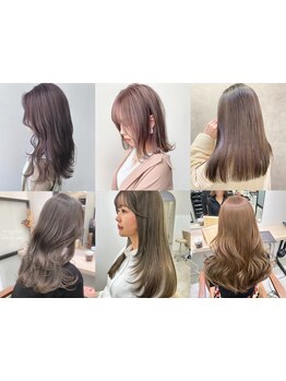 【梅田茶屋町】上品で女性らしいシルエットになれる人気の韓国風くびれヘア♪顔周りのレイヤーで小顔見せ◎