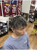 金メッシュツイストスパイラルパーマ