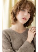 乾かすだけ大人美人抜け感ウェーブミディアムボブZ大宮30代40代