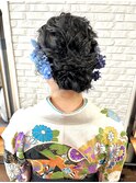 袴×ヘアアレンジ
