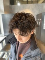 ダズルヘアーエイチ(DAZZLE hair H)&nbsp;尾崎指名/波巻きパーマ