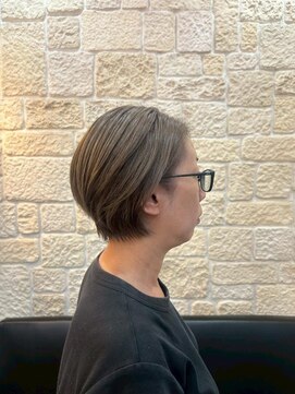 ヴァン カウンシル 川口店(VAN COUNCIL) グレージュカラー×ボブスタイル【東川口　ブリーチ】