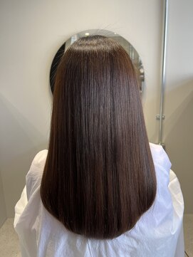 リペア(Repair) 【髪質改善/安佐南区/縮毛矯正】うるつやストレートロング